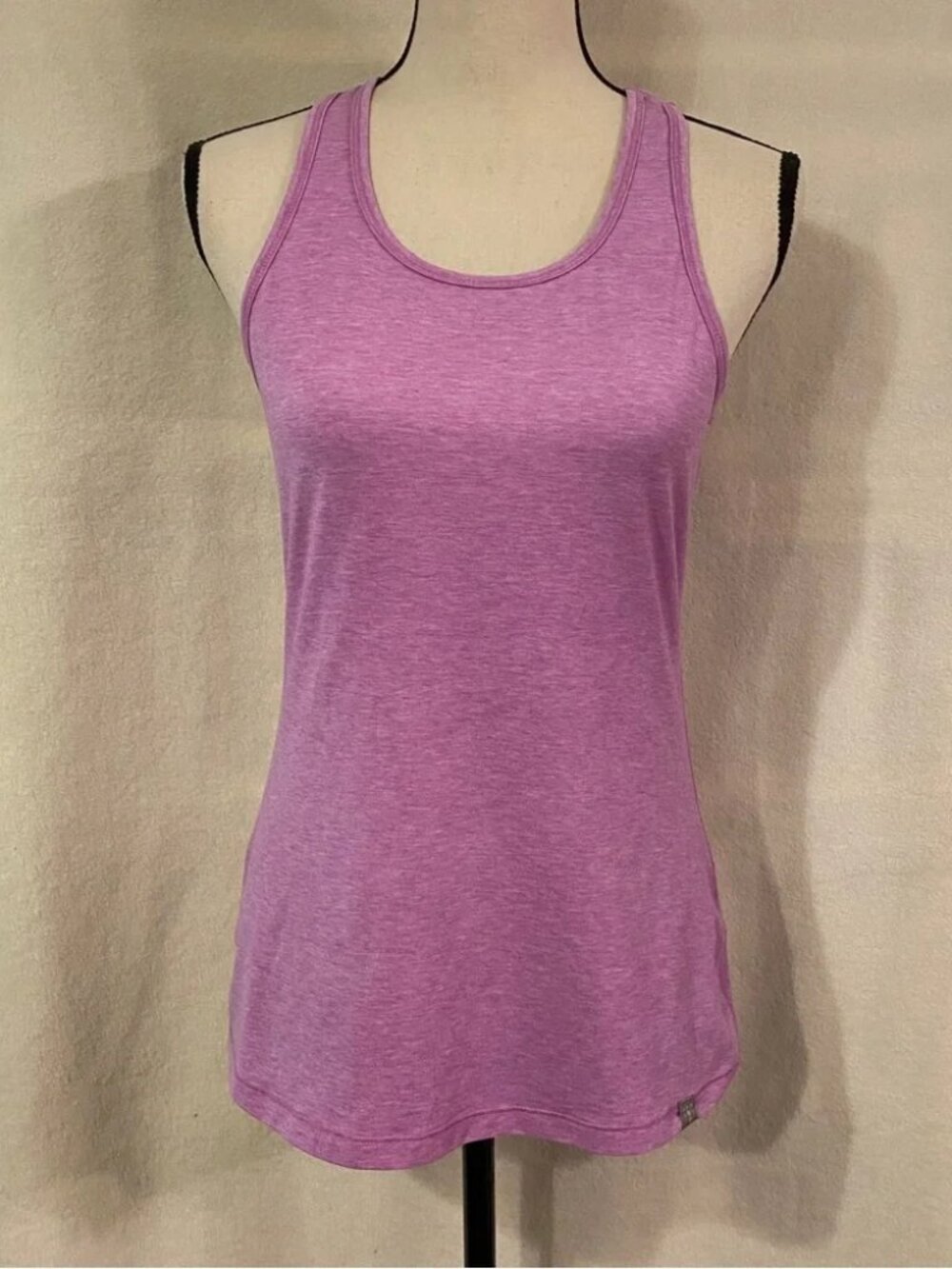 Title Nine orchid heather purple Fab Fierce workout tank top